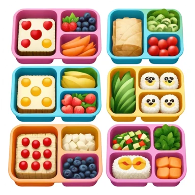 meal prep bento boxes sticker