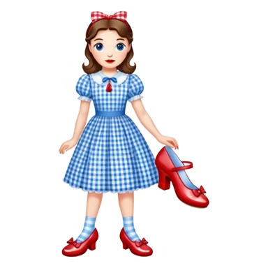 Dorothy from The Wizard of Oz sticker