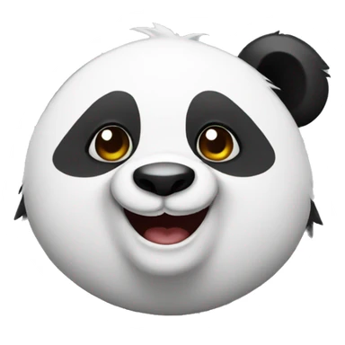 happy panda  sticker