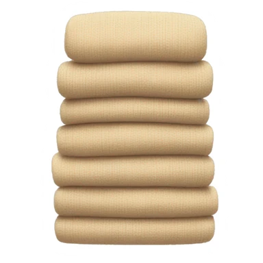 stack of beige sweaters sticker