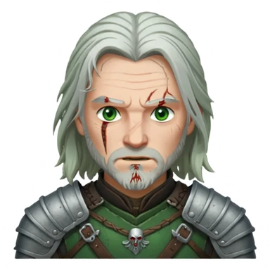 horror witcher sticker