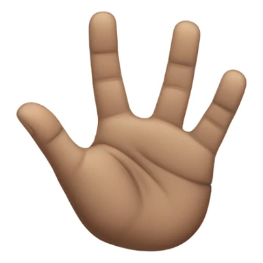 hands in shrugging pose sticker