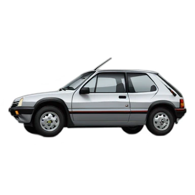 Peugeot 205 sticker
