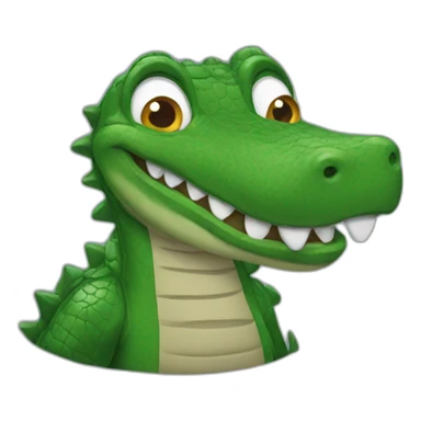 distressed-gator sticker