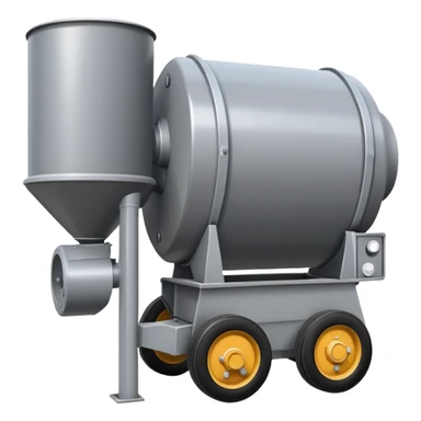 concrete mixer sticker