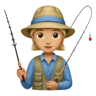 Going fishing sticker