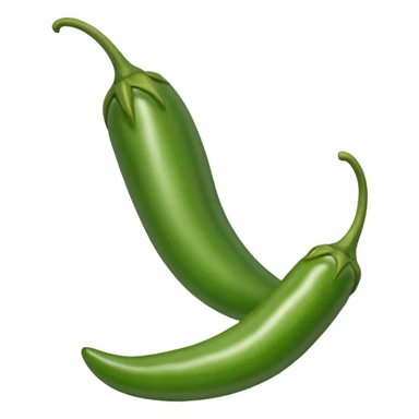 Green chilli sticker