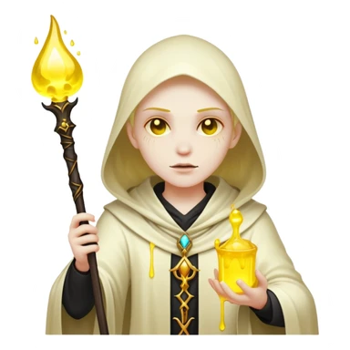 A necromancer, but who's magic is about piss, not death. A pissmancer. sticker