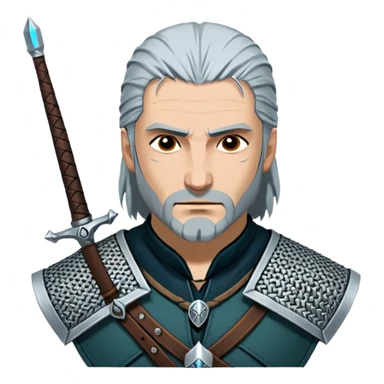 شعار مسلسل the witcher sticker