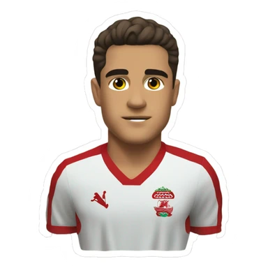 Filippe coutinho red form sticker