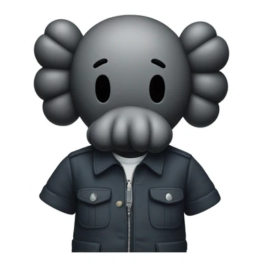 kaws sticker