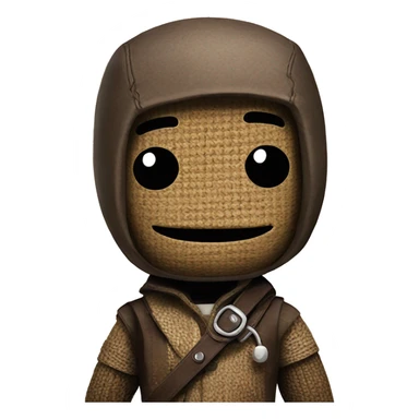 Sackboy from LittleBigPlanet sticker