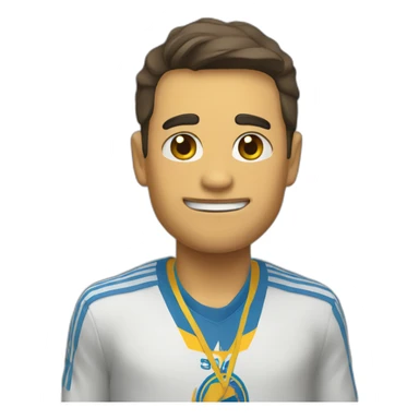 un chancho de boca sticker