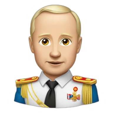 vladimir poutine qui a des enfants sticker
