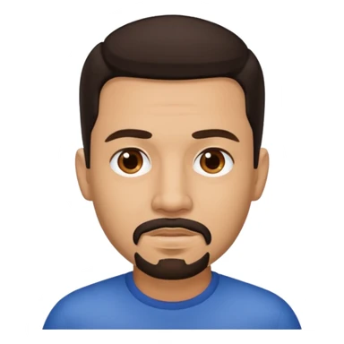 Has a un boricua con barba de chivo sticker