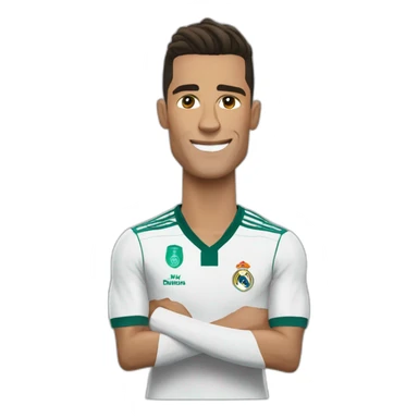 CR7 Real Madrid sticker