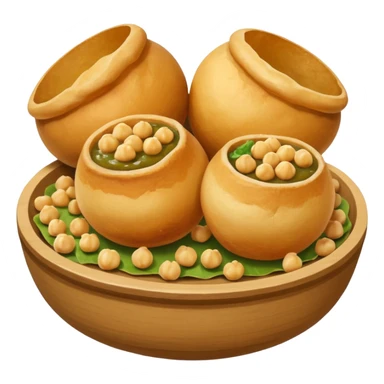 Pani puri sticker
