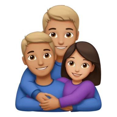 رجل يقوم بمسك صدر فتاه بيديه sticker