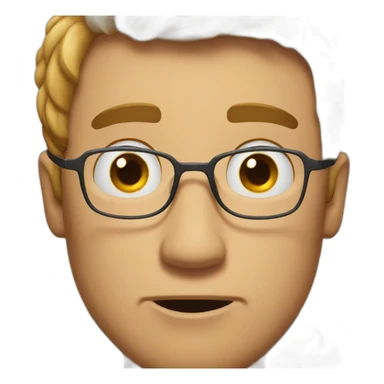 Man shocked by removing his glasses sticker