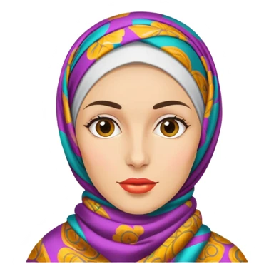 Headscarf  sticker