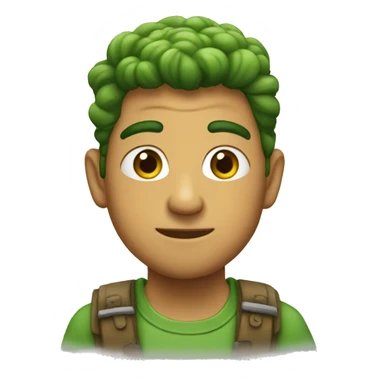 Periquito verde sticker