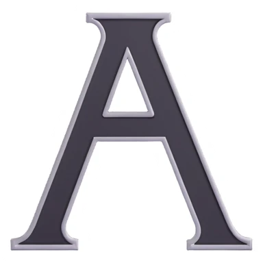 letters BLK in black western font with silver outline sticker