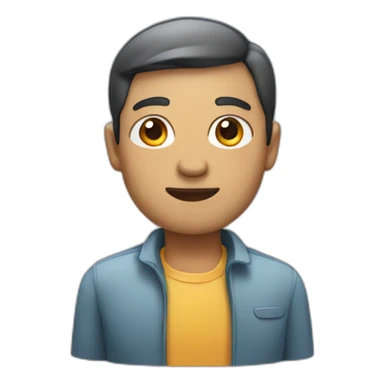 human with upper body of a fish sticker