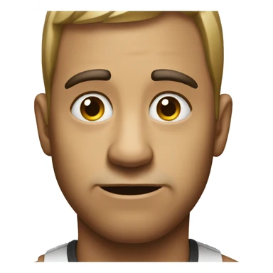 Funny side eye sticker