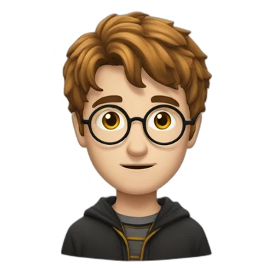 Harry potter qui louche sticker