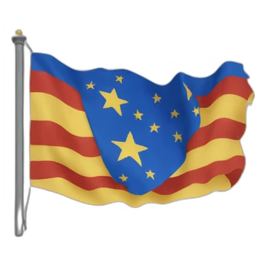 The azotés flag sticker