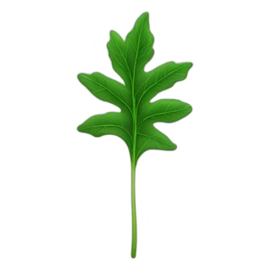 green mary J leaf sticker