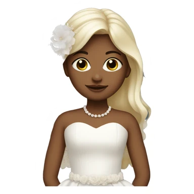 flower-girl- wedding sticker