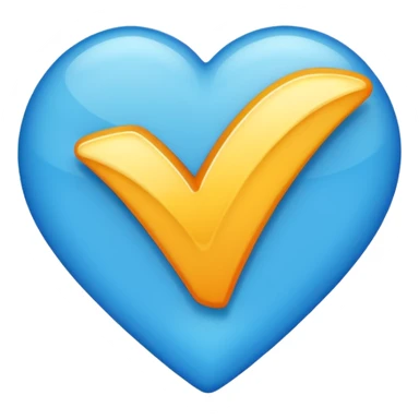 Daire 1 mavi tik sticker