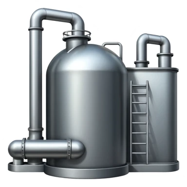 simple factory icon sticker