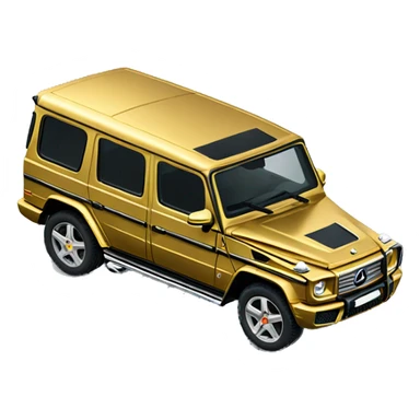 G-wagon gold sticker