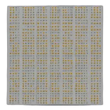 use the ticket emoji and add numbers to them 1-100 sticker