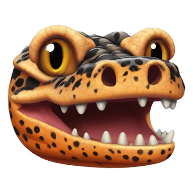Gila Monster Head sticker