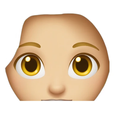 Fille blonde belle sticker