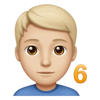 Make a person say 61 sticker