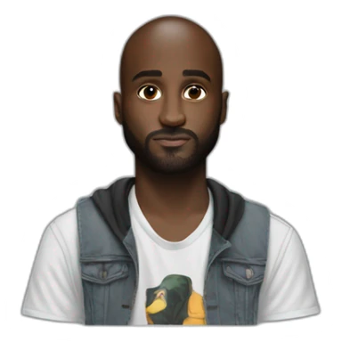 Virgil abloh sticker