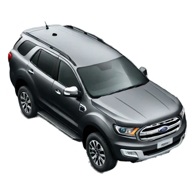 Black ford endeavour sticker