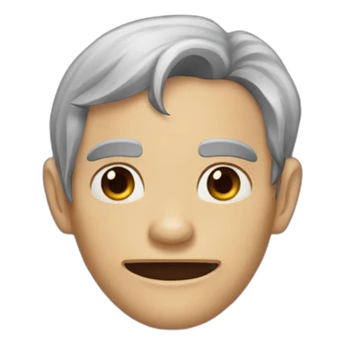 A bat eared vampire sticker