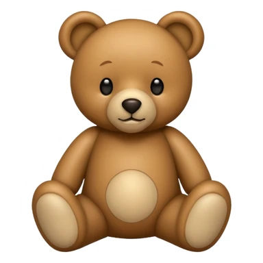 Teddy bear sticker