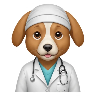 dog doctors with bandanas  sticker