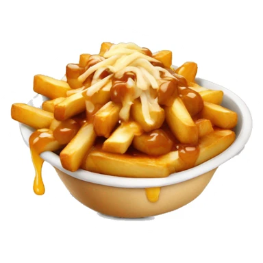Poutine qui mange de la poutine  sticker