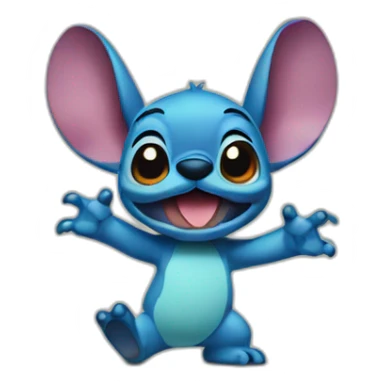 Stich avec un appareil photo sticker