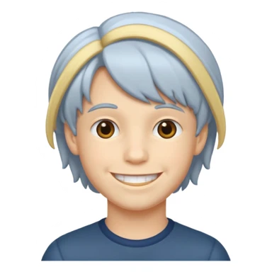 Make the girl in the middle a boy with a wig on sticker