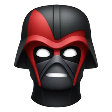 Darth Vader and deadpool mix sticker
