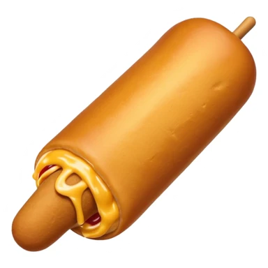 Total black corndog sticker