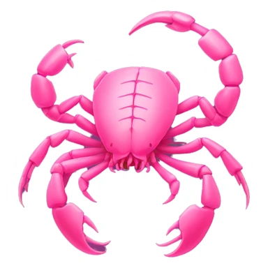 scorpion pink sticker